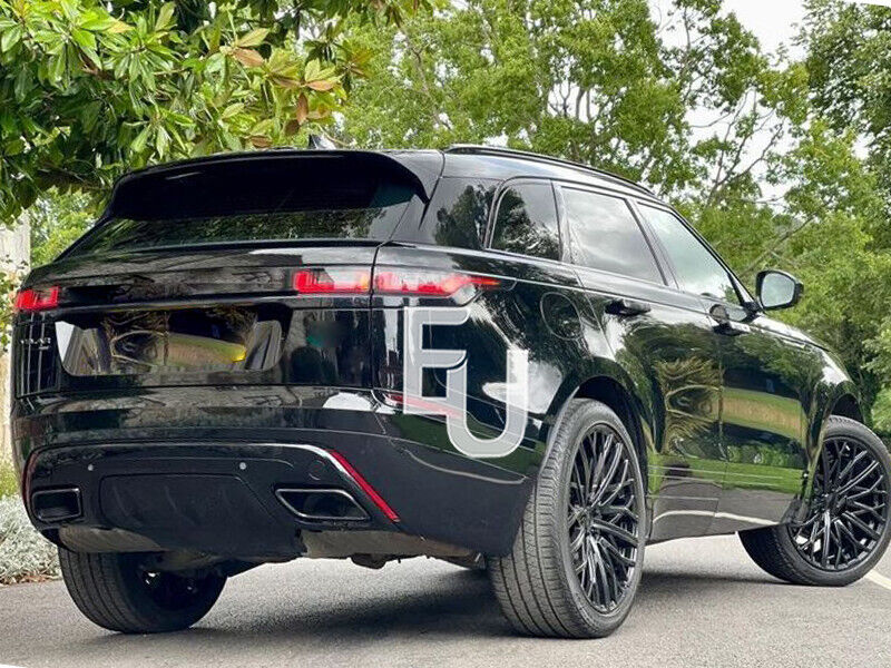 FOR RANGE ROVER VELAR REAR BUMPER DIFFUSER LIP R DYNAMIC LOOK BODYKIT BLACK
