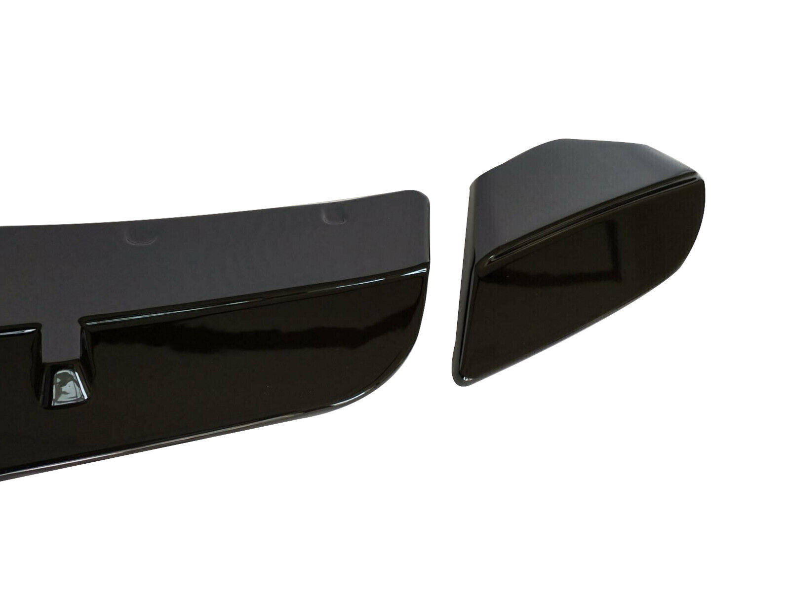 FOR BMW X3M F97 X4M F98 MP STYLE FRONT BUMPER SPLITTER LIP GLOSS BLACK 2019-2021