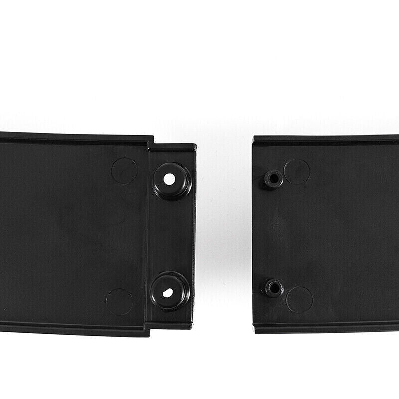 FOR BMW 1 SERIES F20 F21 M SPORT LCI 2 PC FRONT SPLITTER LIP GLOSS BLACK 2015+