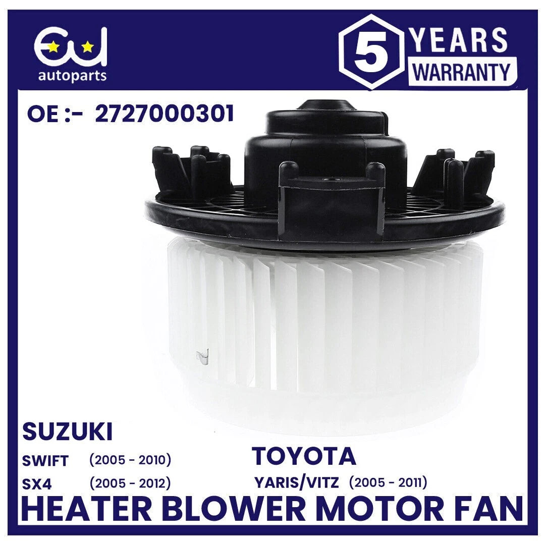 HEATER BLOWER MOTOR FAN FOR SUZUKI SWIFT SX4 TOYOTA YARIS/VITZ 05-12 2727000301