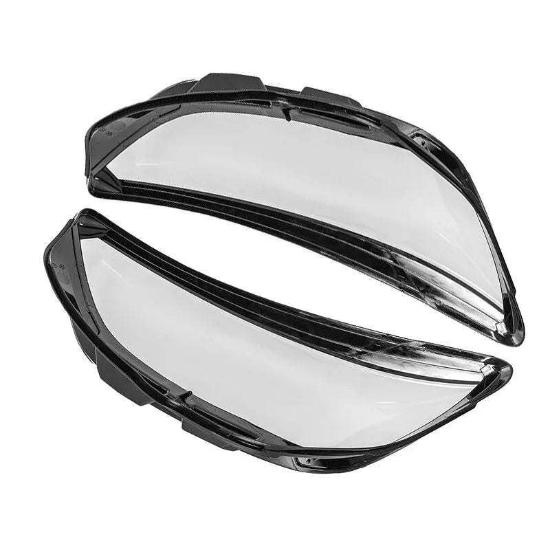 FOR AUDI A4 B9 B9.5 LEFT RIGHT SIDE PAIR FRONT HEADLIGHT HEADLAMP LENS COVER 20+