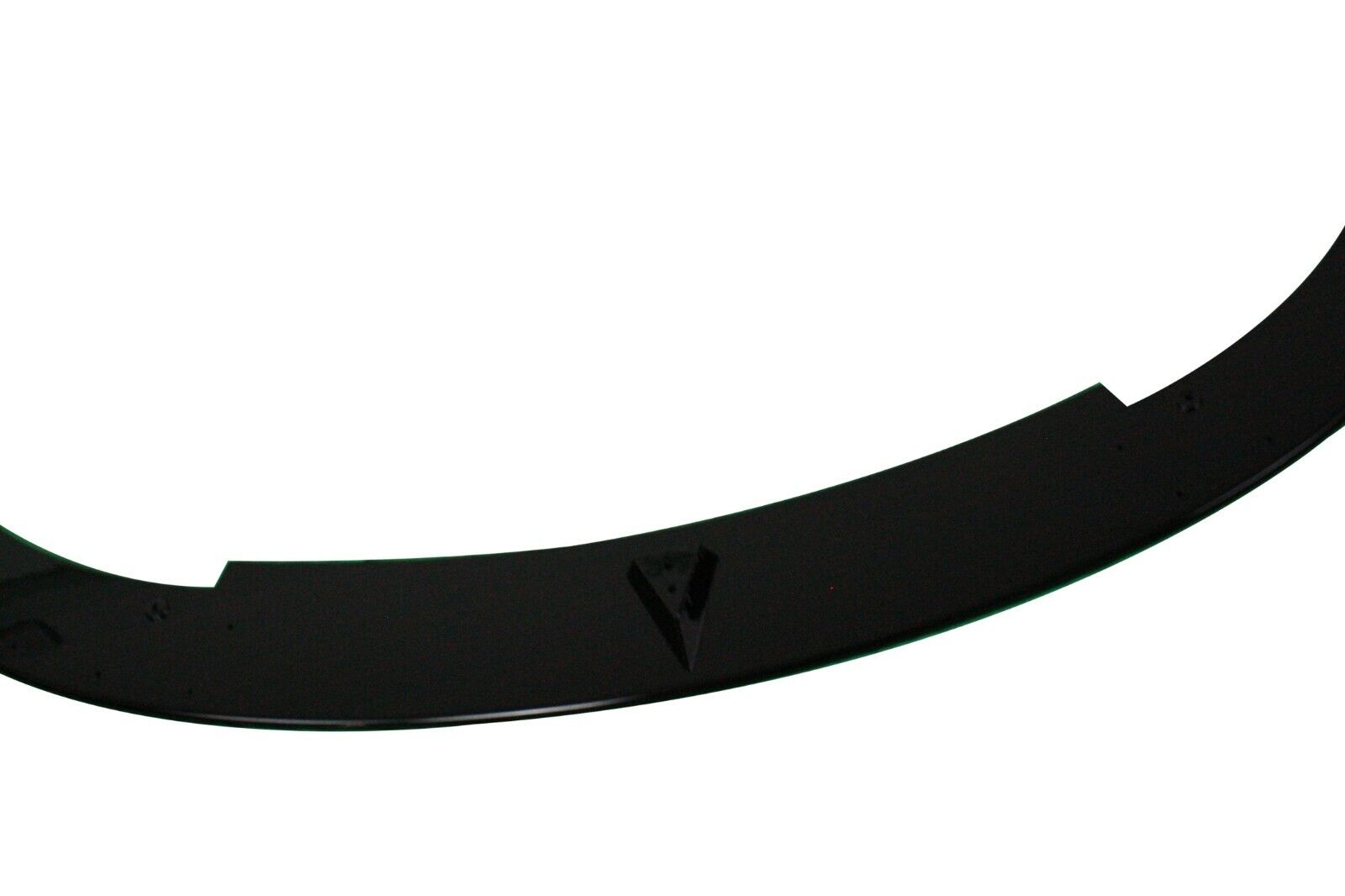 FOR BMW 5 SERIES E60 M5 PERFORMANCE FRONT LIP SPLITTER GLOSS BLACK BUMPER