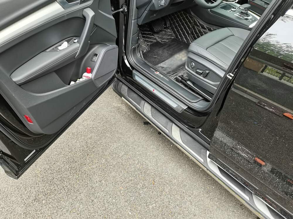 SIDE STEPS RUNNING BOARDS BAR FOR AUDI Q8 2018-ON LATEST 100% OEM STYLE