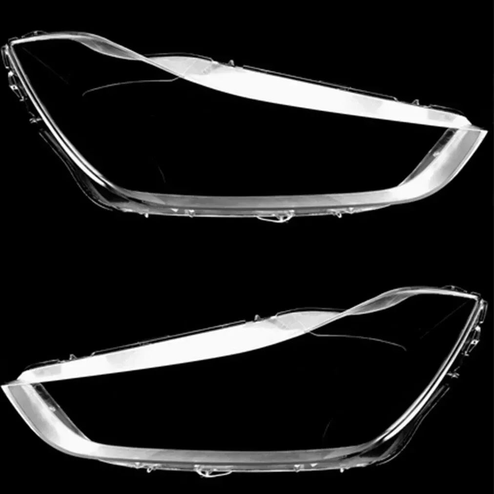 LEFT RIGHT SIDE PAIR HEADLIGHT LENS COVER LAMP FOR MASERATI GHIBLI M157 2014-19