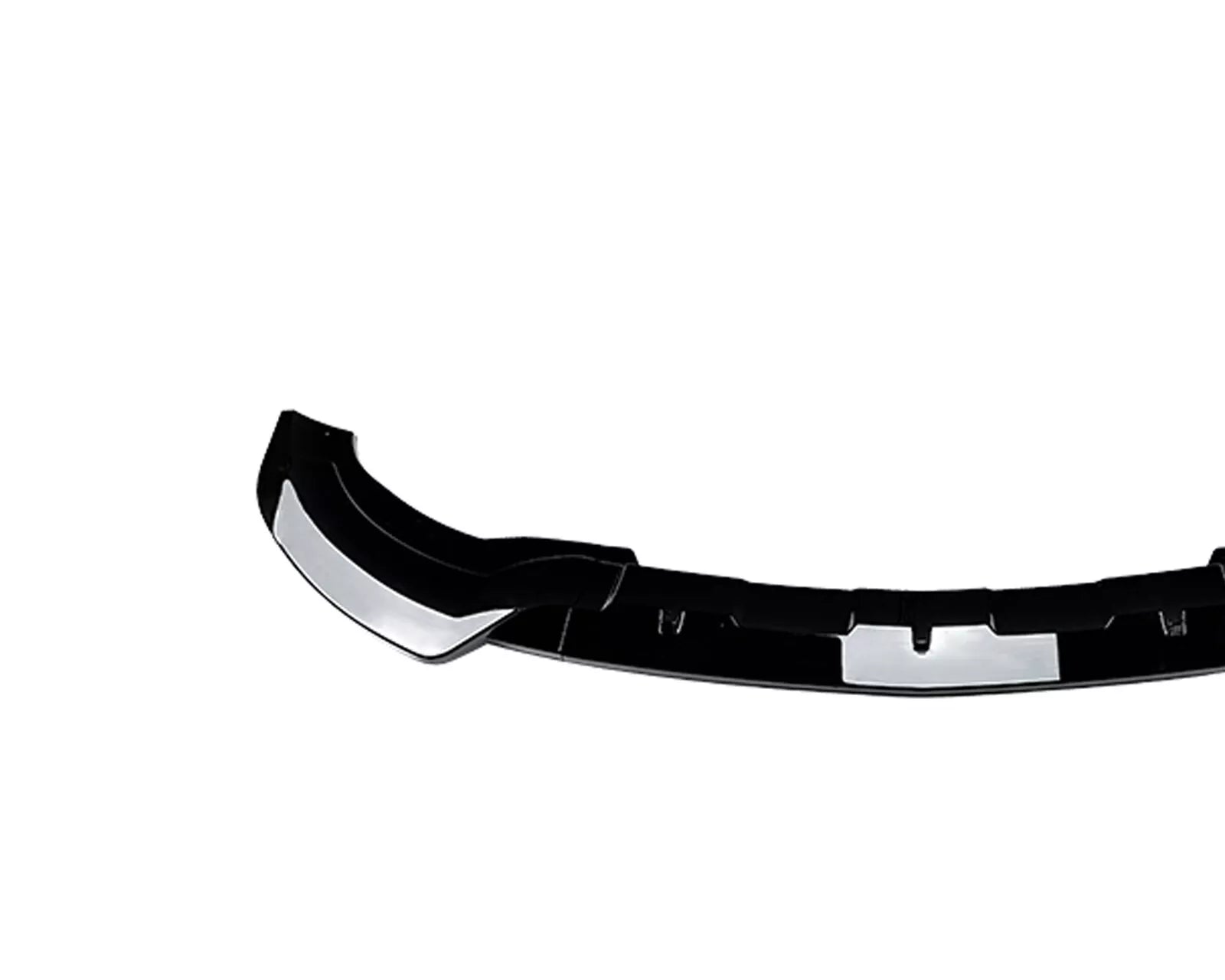FRONT BUMPER LIP SPLITTER FOR MERCEDES W166 GLE SUV C292 15-18 GLOSS BLACK