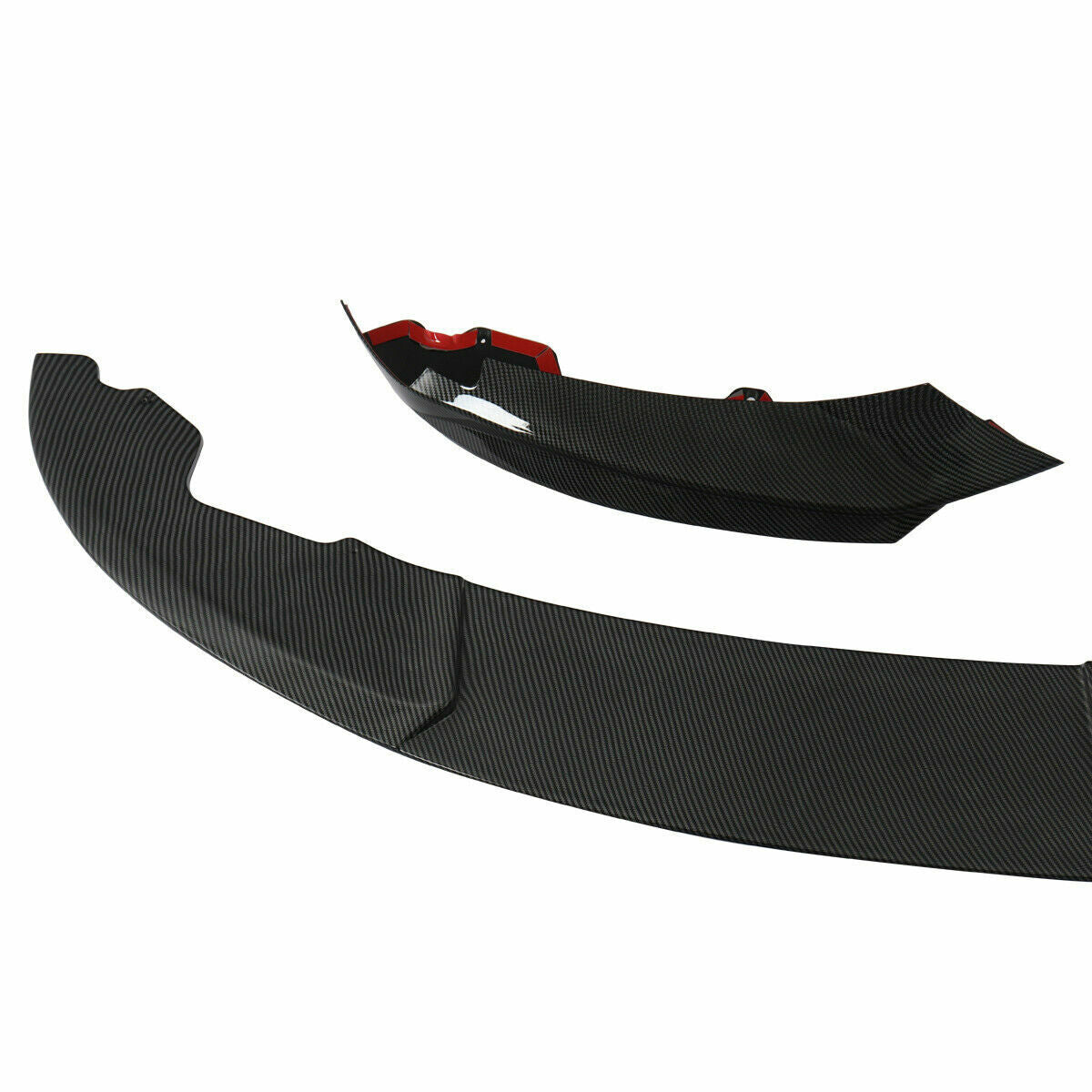 FOR BMW 4 SERIES F32 F33 F36 M SPORT FRONT SPLITTER LIP BUMPER CARBON LOOK 13-20