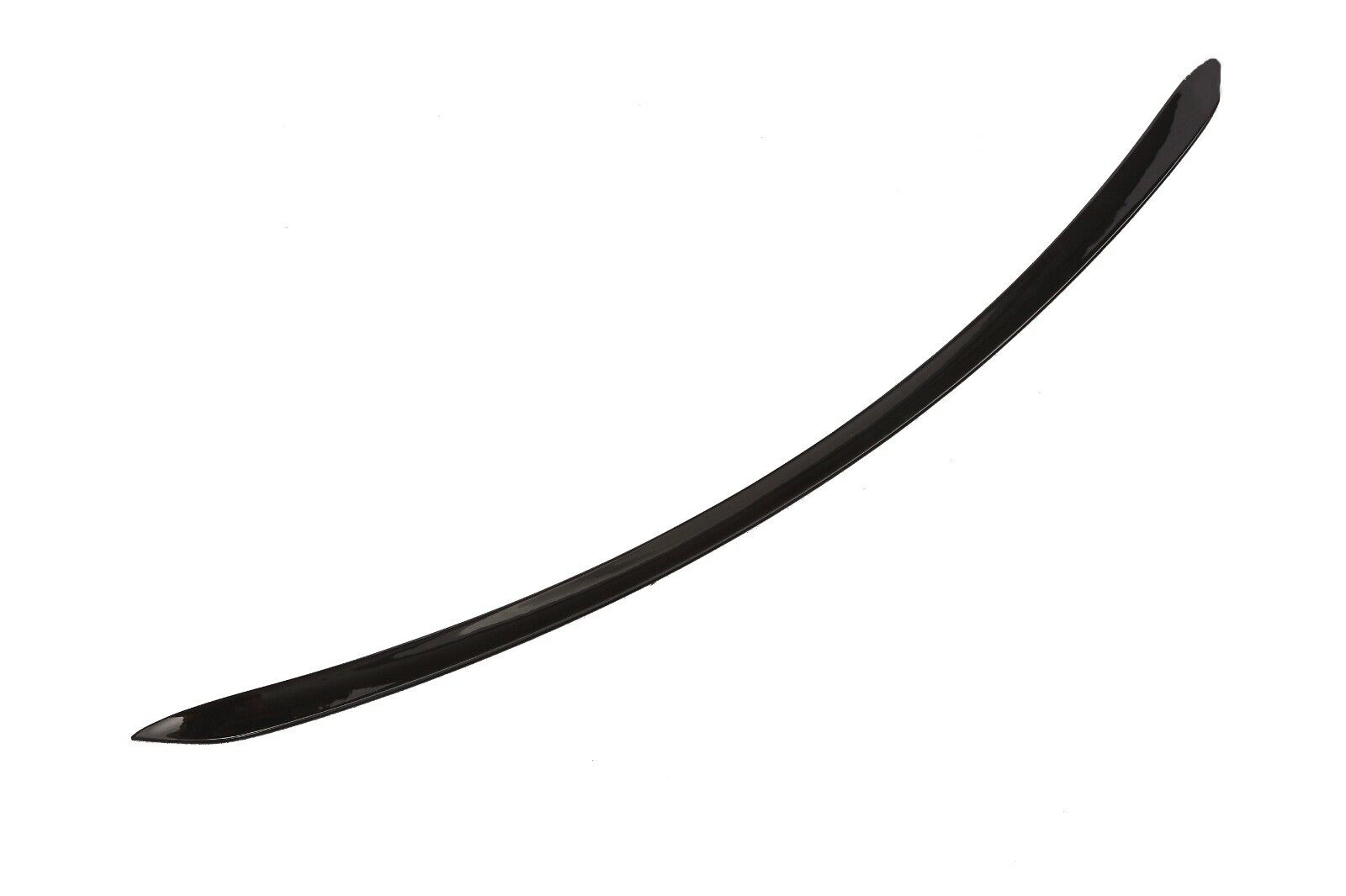 FOR Mercedes E Class 'E63S AMG Style' W213 Gloss Black Boot Lip Spoiler 2016-20