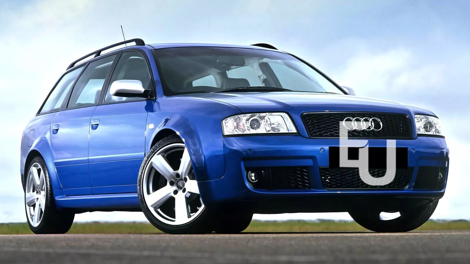 FOR AUDI A6 C5 RIGHT DRIVER SIDE FRONT HEADLIGHT HEADLAMP LENS COVER 2003-2005