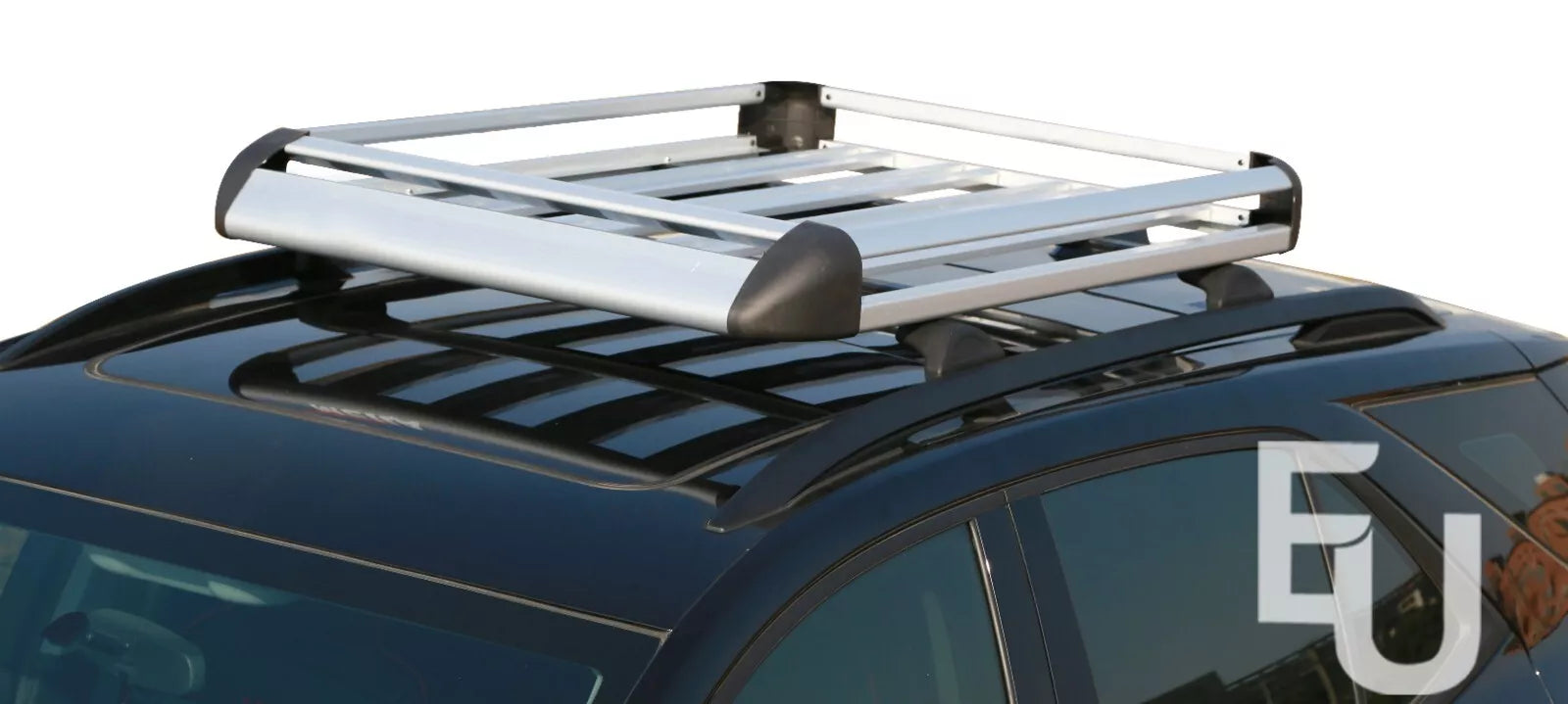 UNIVERSAL 1.4 METRE ROOF RACK BASKET CAGE STORAGE CARGO CARRIER HOLDER BLACK 140