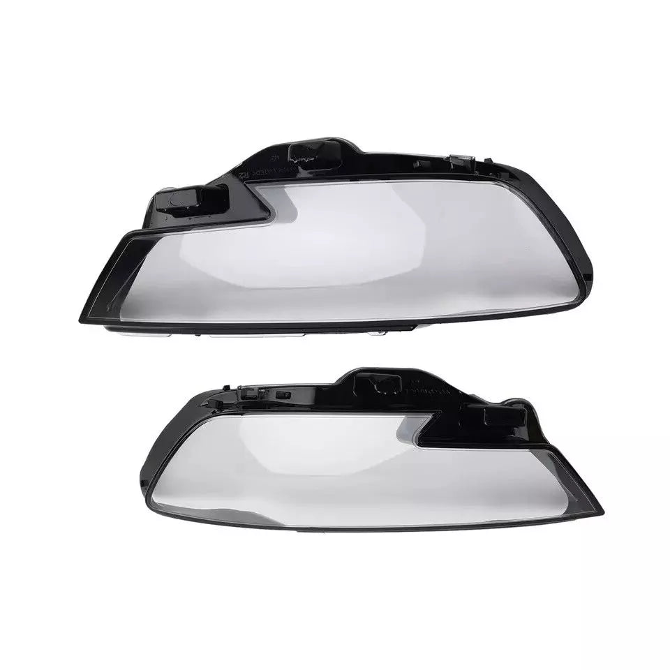 FOR AUDI A3 8V HEADLIGHT HEADLAMP CLEAR LENS COVER RIGHT LEFT SIDE PAIR 2016-20