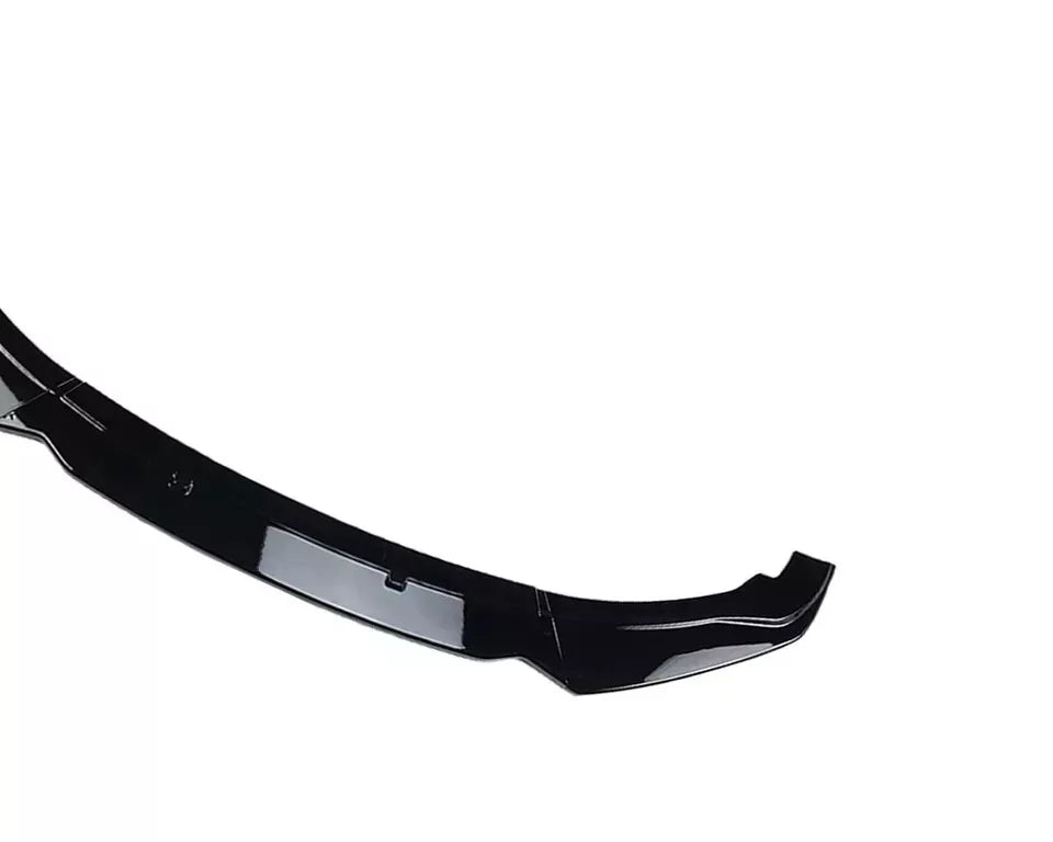 FOR BMW 1 SERIES F20 F21 LCI FRONT SPLITTER LIP STANDARD GLOSS BLACK 2015-19