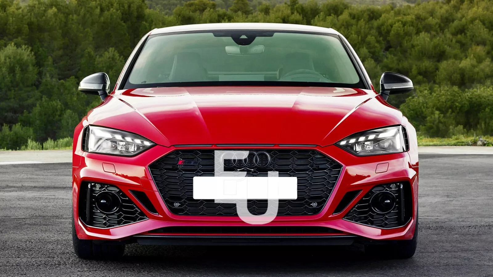 FOR AUDI A5 LEFT PASSENGER SIDE FRONT HEADLIGHT HEADLAMP LENS COVER 2020-2023