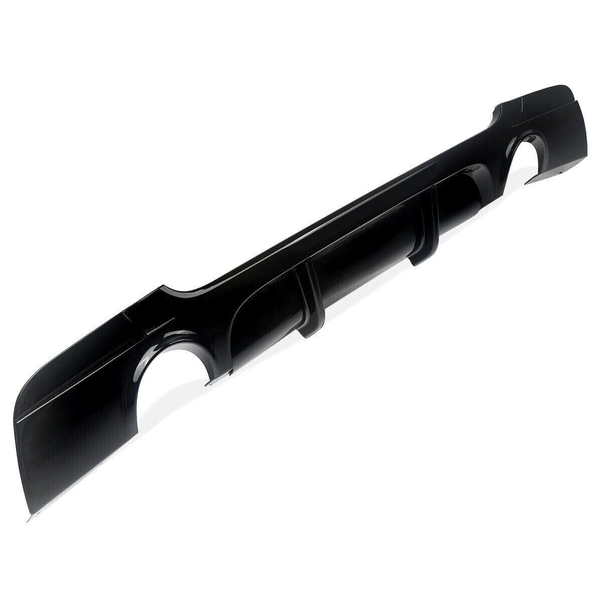FOR BMW 3 SERIES E92 E93 335I M SPORT REAR DIFFUSER SPLITTER VALANCE GLOSS BLACK