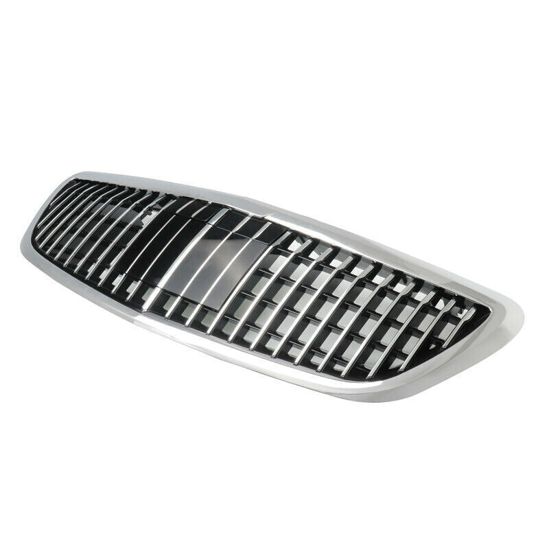 FOR MERCEDES BENZ S CLASS W222 MAYBACH STYLE FRONT GRILL GRILLE CHROME 2014-2021