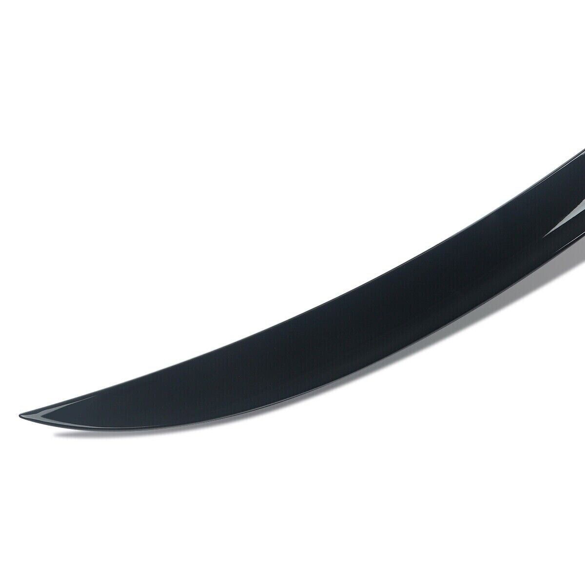 FOR BMW 3 SERIES E93 2D PERFORMANCE REAR TRUNK LIP BOOT SPOILER GLOSS BLACK UP