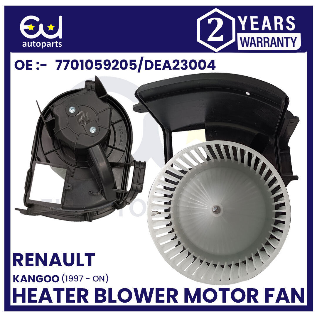 HEATER BLOWER MOTOR FAN FOR NISSAN KUBISTAR 03-23 RENAULT KANGOO 97-23 DEA23004