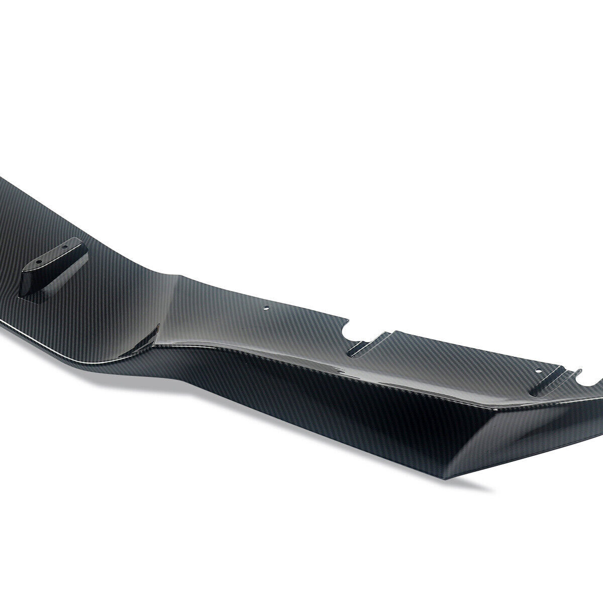 FOR BMW F90 M5 CARBON LOOK RKP STYLE FRONT BUMPER LIP SPOILER SPLITTER 2017 ON