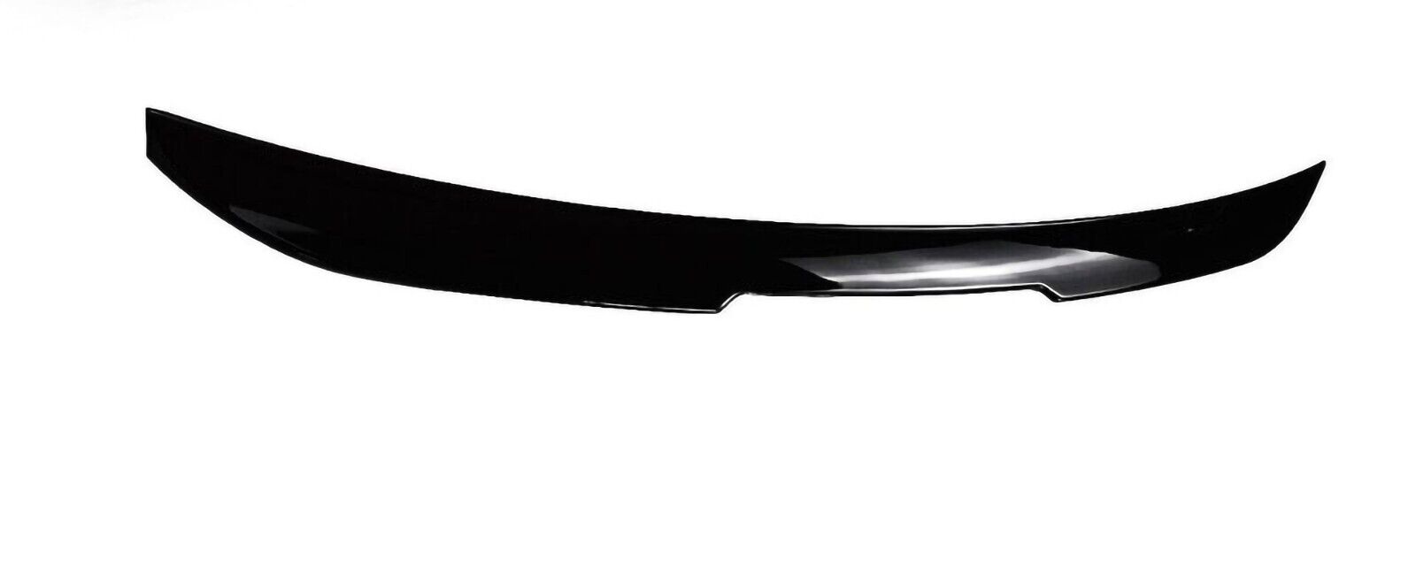 FOR AUDI A7 S7 RS7 SEDAN REAR BOOT TRUNK SPOILER LIP WING GLOSS BLACK 2018+