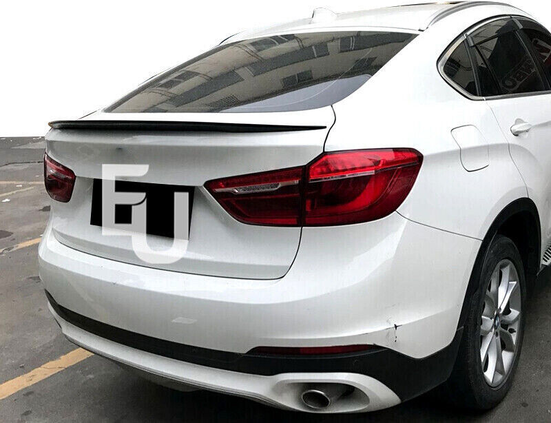 FOR BMW X6 X6M F16 F86 BOOT SPOILER  REAR TRUNK LID WING 2014-2019