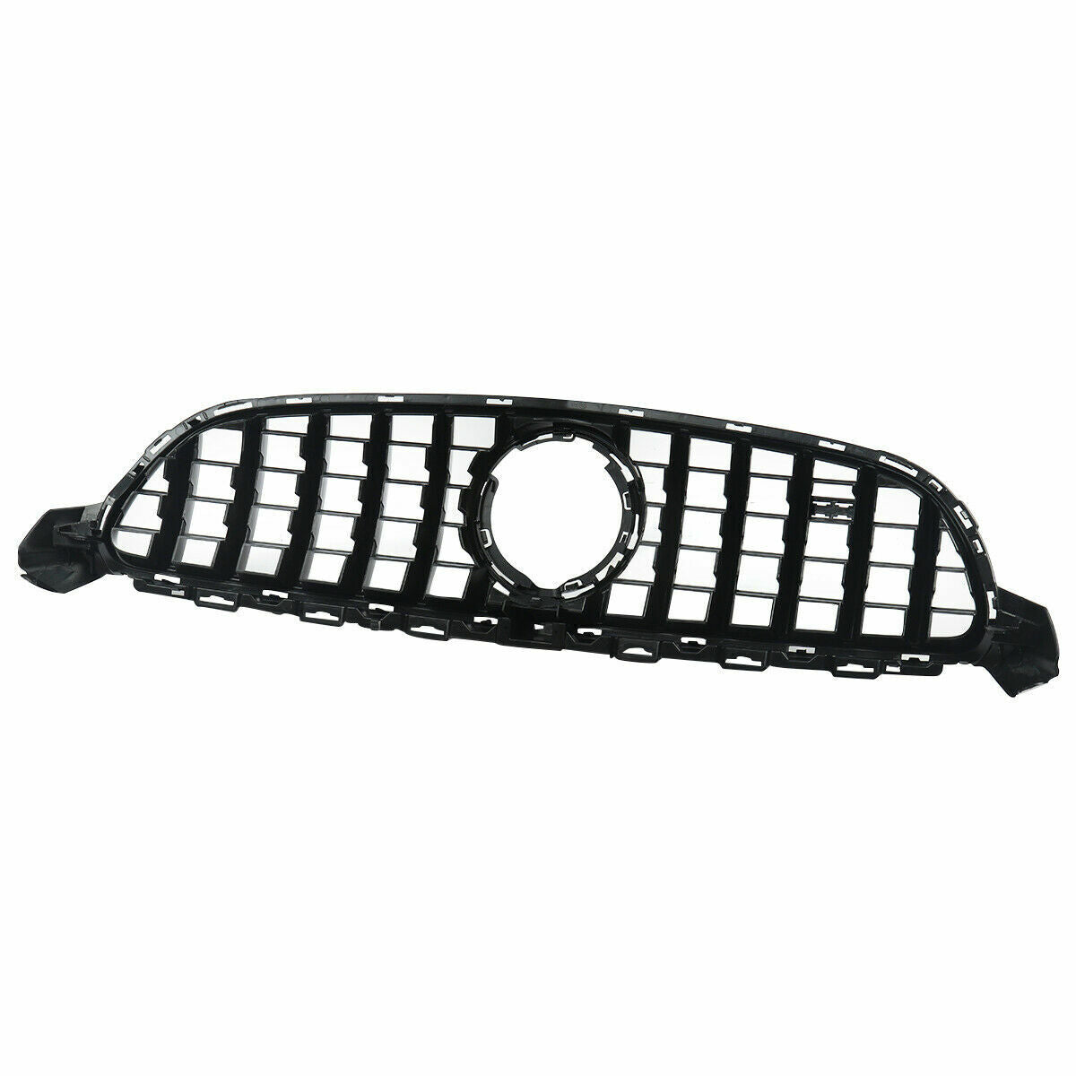 MERCEDES C CLASS C63 W205 FACELIFT GLOSS BLACK GT FRONT GRILL GRILLE FOR 2019 +