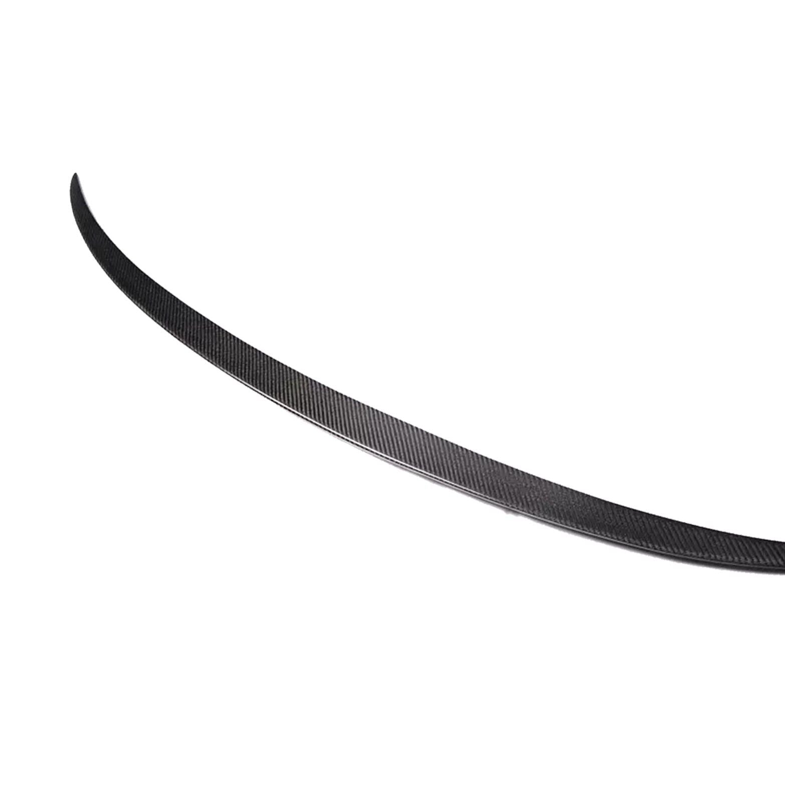 FOR BMW 5 SERIES F10 REAR BOOT SPOILER TRUNK LIP M SPORT 10-16 CARBON FIBER LOOK