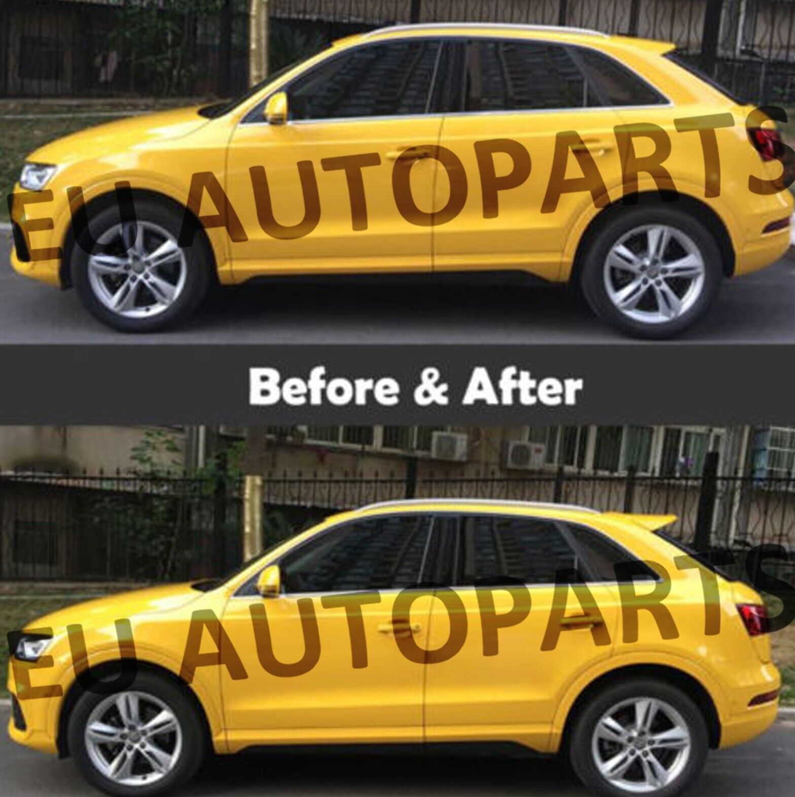 FOR AUDI Q3 8U 2011-18 REAR BOOT ROOF SPOILER TRUNK LIP M4 STYLE OEM QUALITY