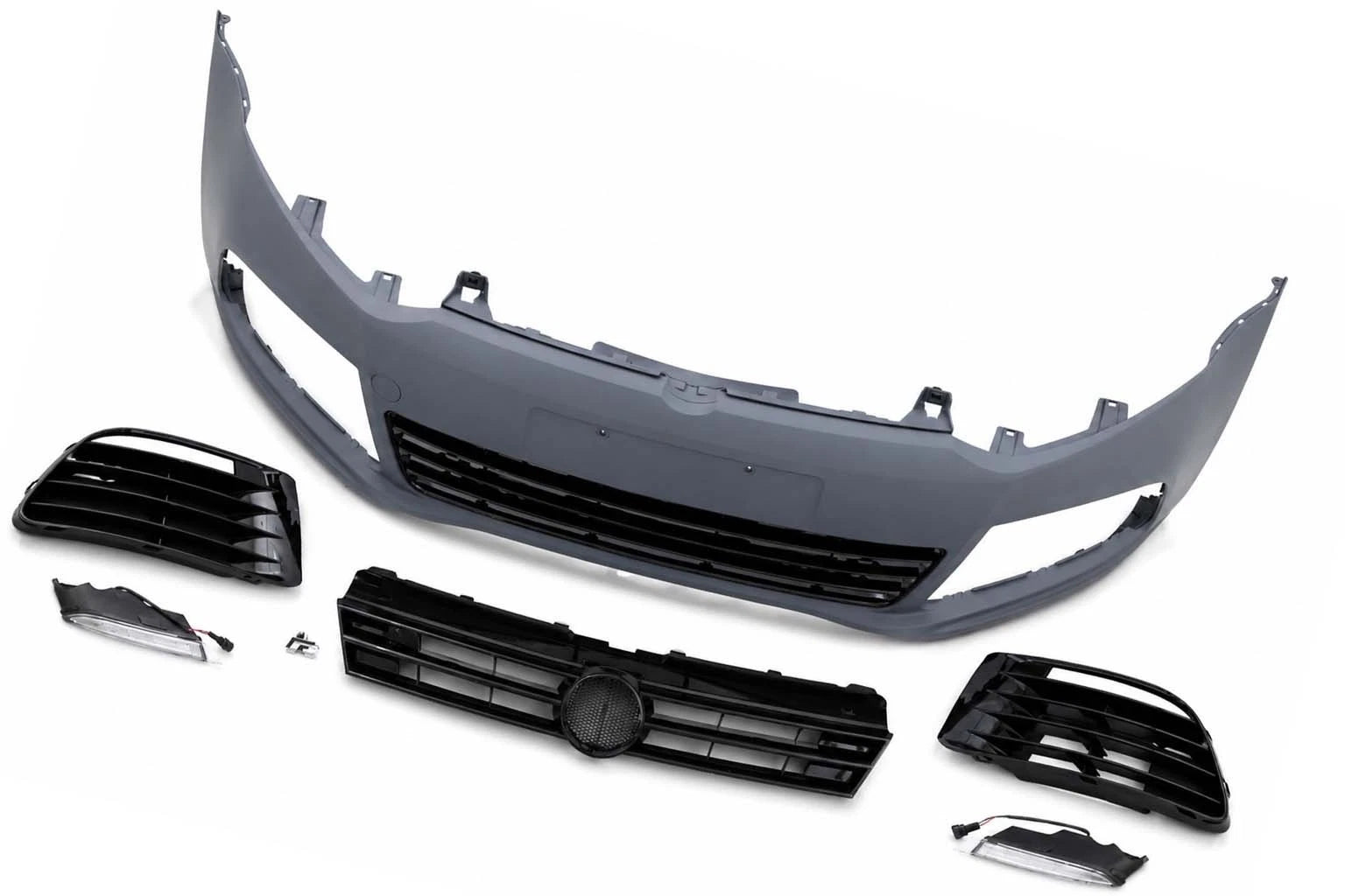 FOR VW VOLKSWAGEN POLO MK5 6R 6C 2009-2017 FRONT BUMPER KIT R20 STYLE