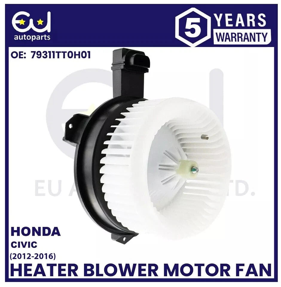 HEATER BLOWER MOTOR FAN FOR HONDA CIVIC MK9 IX 12-16 OEM QUALITY 79310TV1E01 RHD