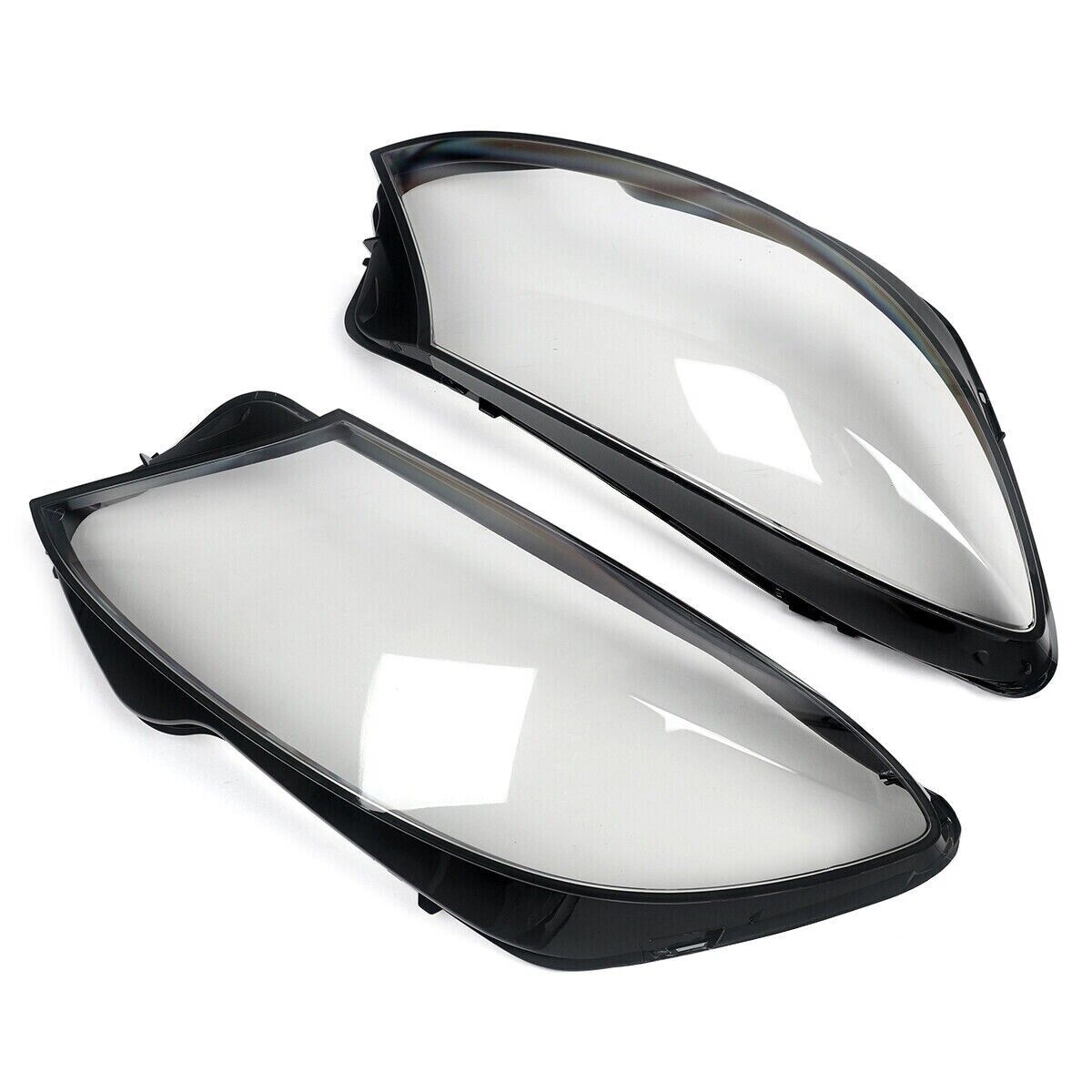 1PAIR FOR MERCEDES-BENZ W222 S CLASS 2014-17 CLEAR HEADLAMP HEADLIGHT LENS COVER