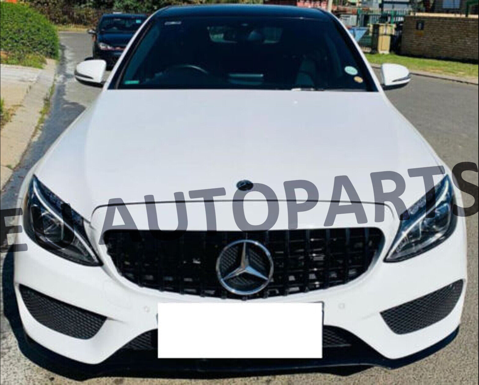 FOR MERCEDES C CLASS W205 C205 FRONT GRILLE GRILL GT STYLE CAMERA FACELIFT 2019+