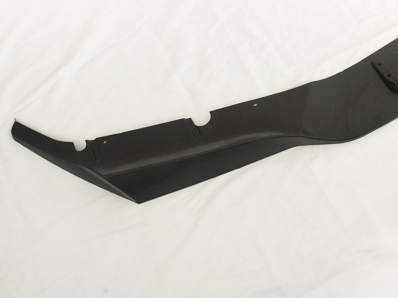 FOR BMW F90 M5 GLOSS BLACK RKP STYLE FRONT BUMPER LIP SPOILER SPLITTER 2017-20