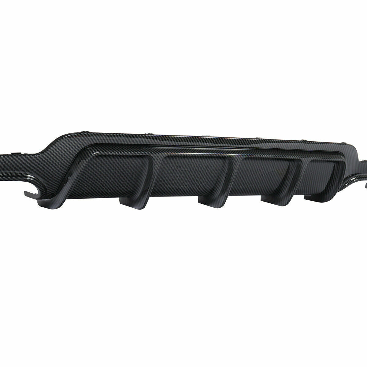 REAR BUMPER DIFFUSER CARBON LOOK FOR BMW F32 F33 F36 4-SERIES 435I M SPORT 13-20