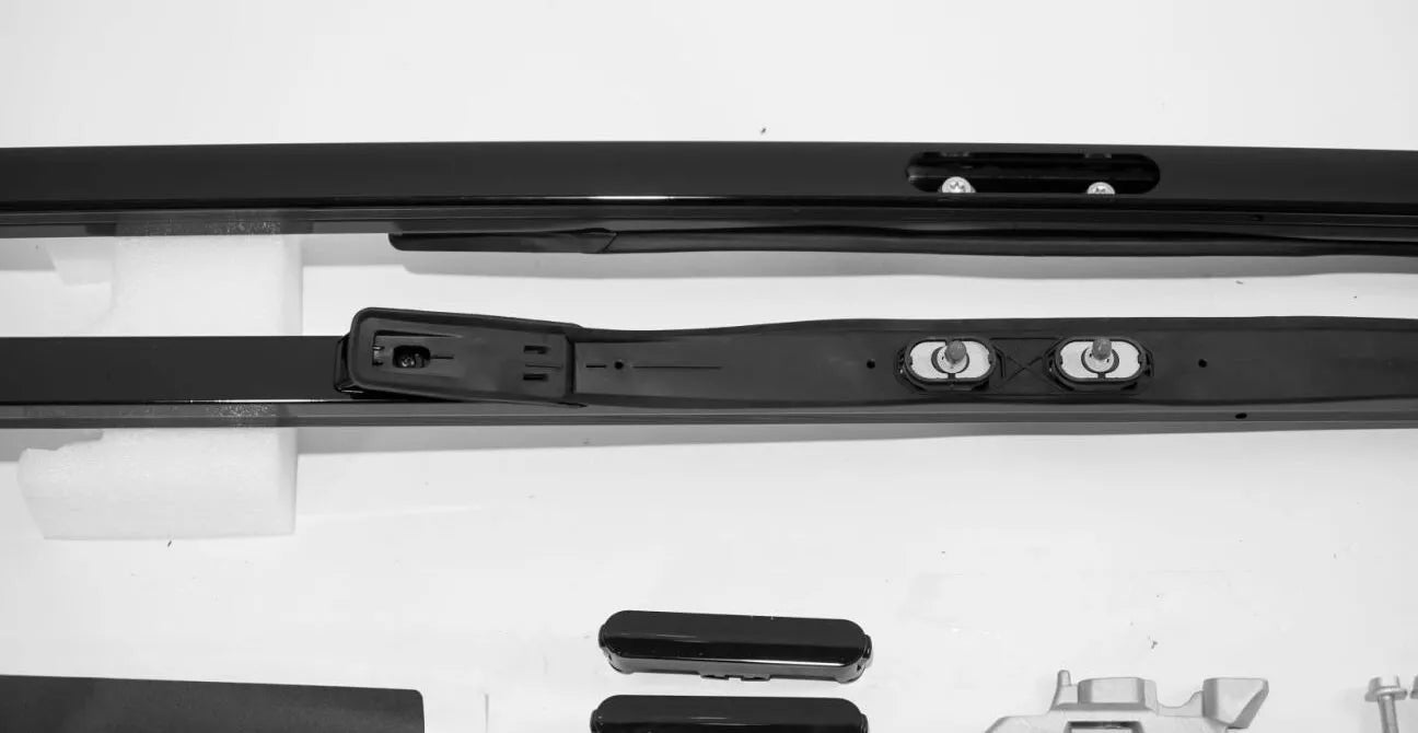 FOR LAND ROVER DISCOVERY 5 L462 ROOF RAILS RACK CROSS BARS BLACK 2017+ OE STYLE