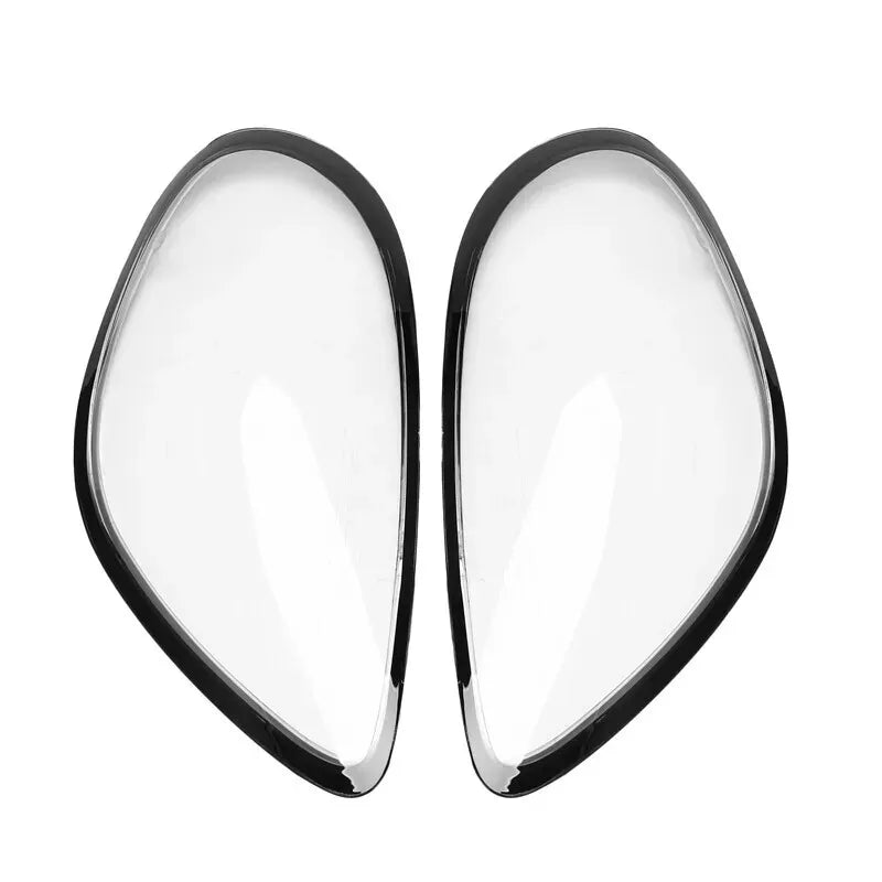 LEFT RIGHT PAIR HEADLIGHT LAMP LENS COVER FOR PORSCHE BOXSTER CAYMAN 981 12-16