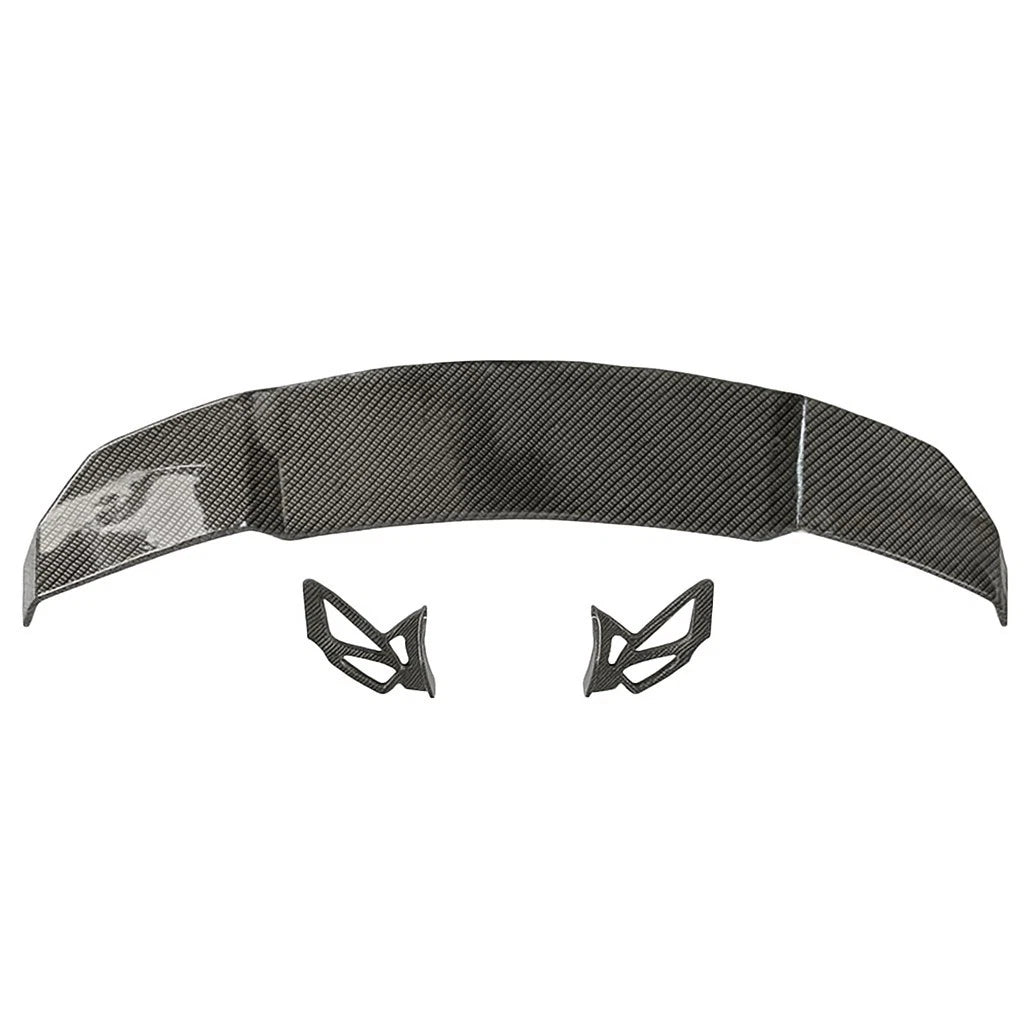 REAR BOOT UNIVERSAL SPOILER WING RS3 RS4 RS5 FOR AUDI A3 A4 A5 A6 A7 CARBON LOOK