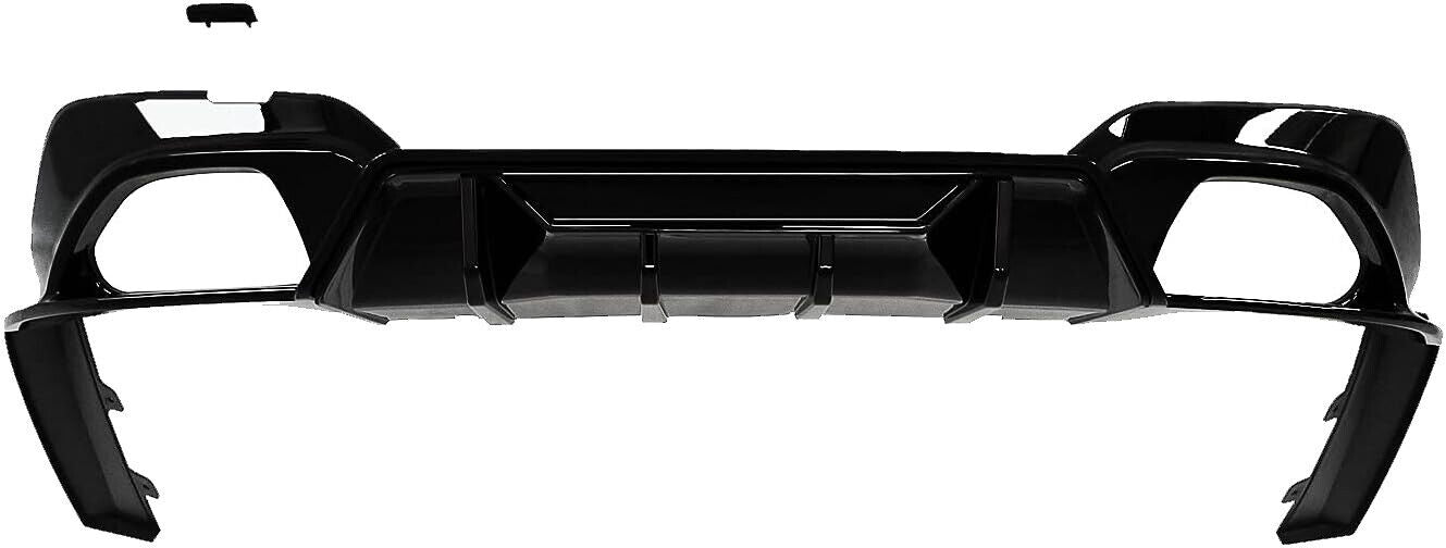 COMPETITION STYLE REAR DIFFUSER TAIL PIPE FOR BMW 3 SERIES G20 G21 QUAD EXHAUST