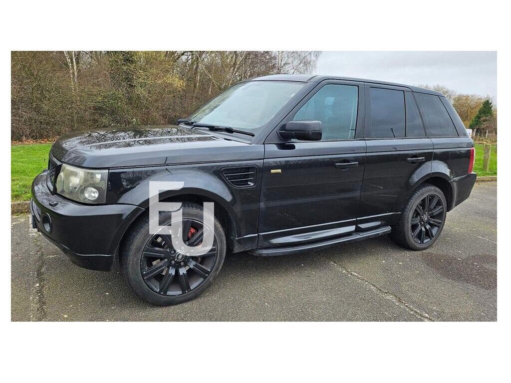 FOR RANGE ROVER SPORT L320 BLACK FRONT WING SIDE AIR INTAKE VENTS 2005-2009