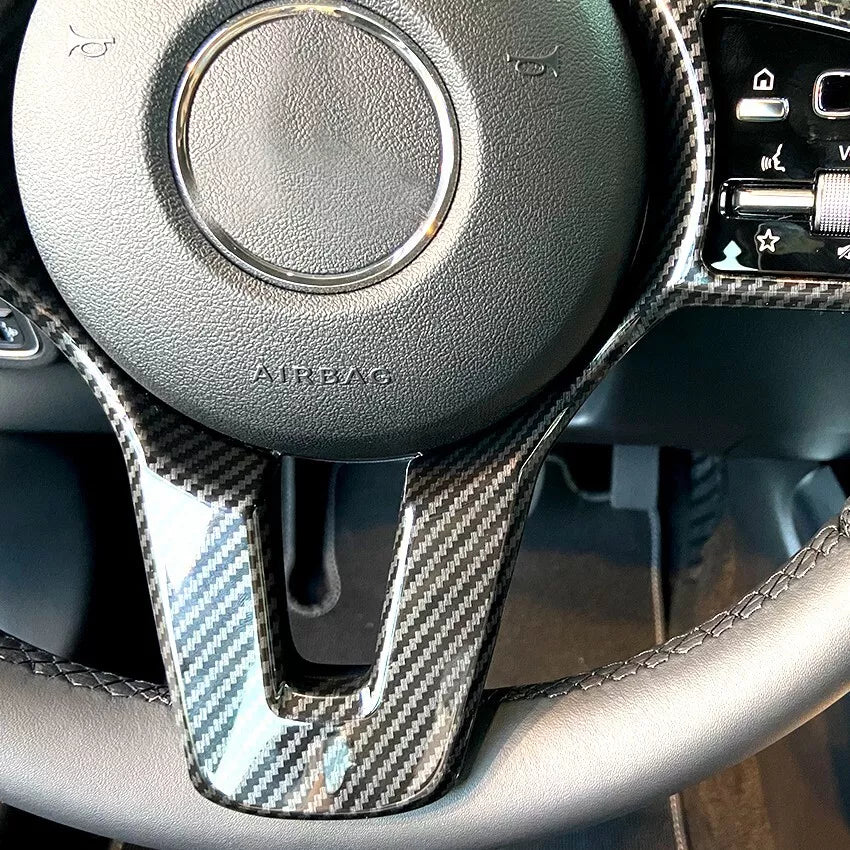 STEERING WHEEL FRAME TRIM COVER FOR MERCEDES A C CLASS W213 W177 W205 W463 C257