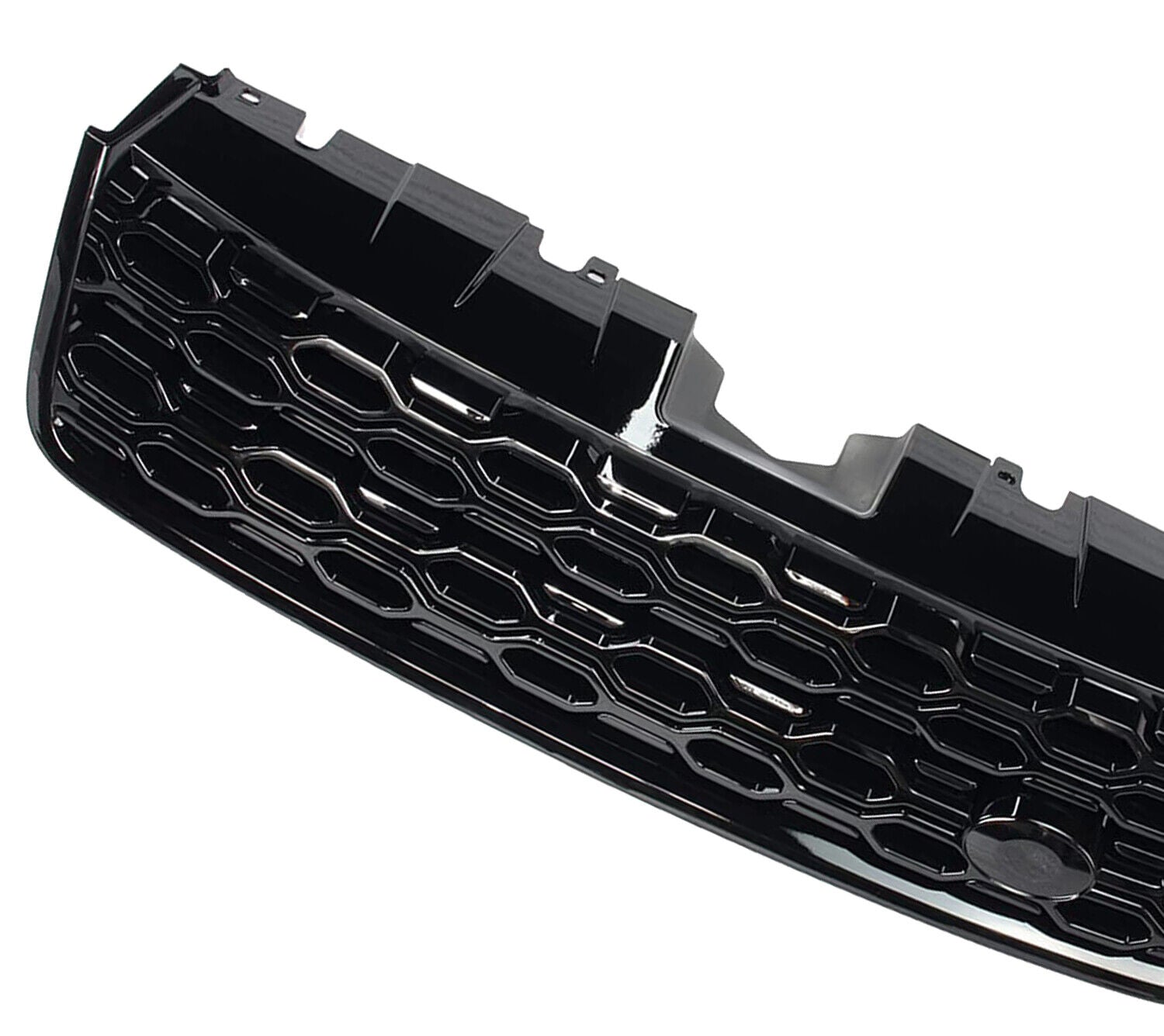 FOR LAND ROVER DISCOVERY SPORT 2014-19 DYNAMIC STYLE GLOSS BLACK GRILLE 20+ LOOK
