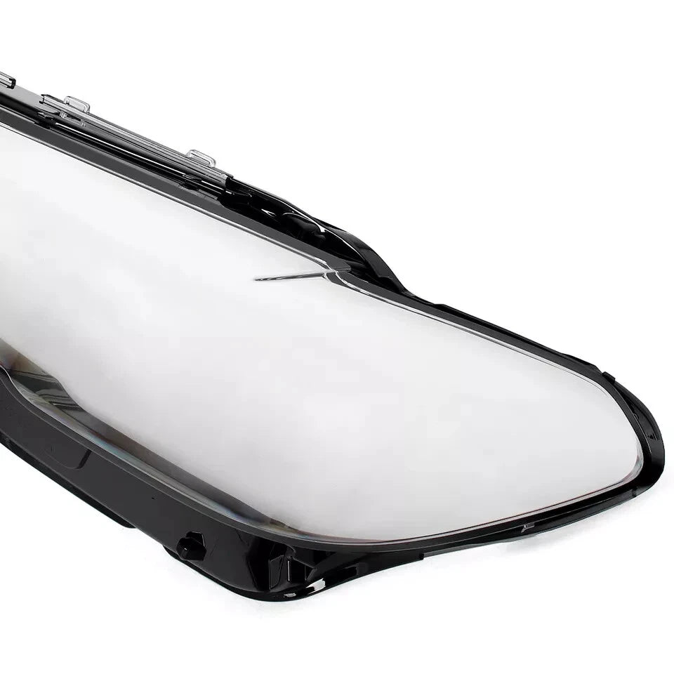FOR BMW G30 5 SERIES PAIR RIGHT LEFT FRONT HEADLIGHT HEADLAMP LENS COVER 2020-24