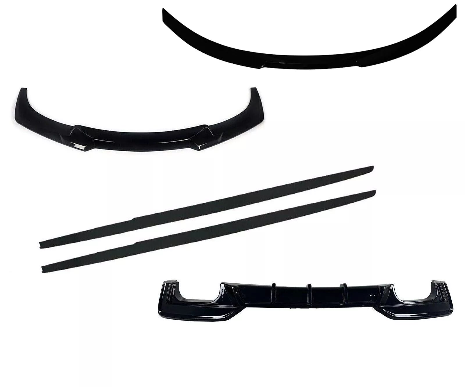 FOR BMW 6 SERIES F13 F12 CABRIO FRONT SPLITTER REAR & DIFFUSER BODYKIT BODY KIT