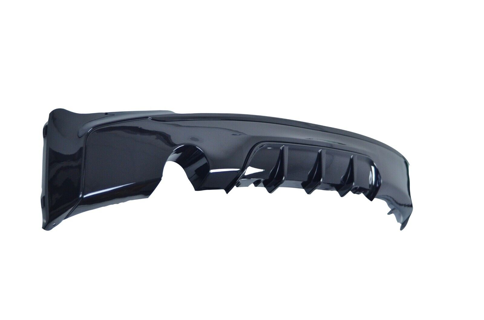 MP STYLE REAR BUMPER DIFFUSER LIP SINGLE OUTLET FOR BMW 2 SERIES F22 F23 14-21