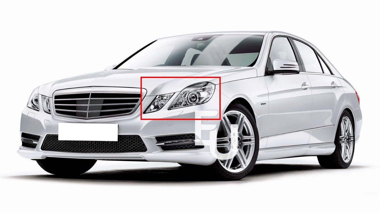 FOR 2009-13 MERCEDES E CLASS C207 W207 HEADLIGHT LENS HEADLAMP COVER LEFT SIDE