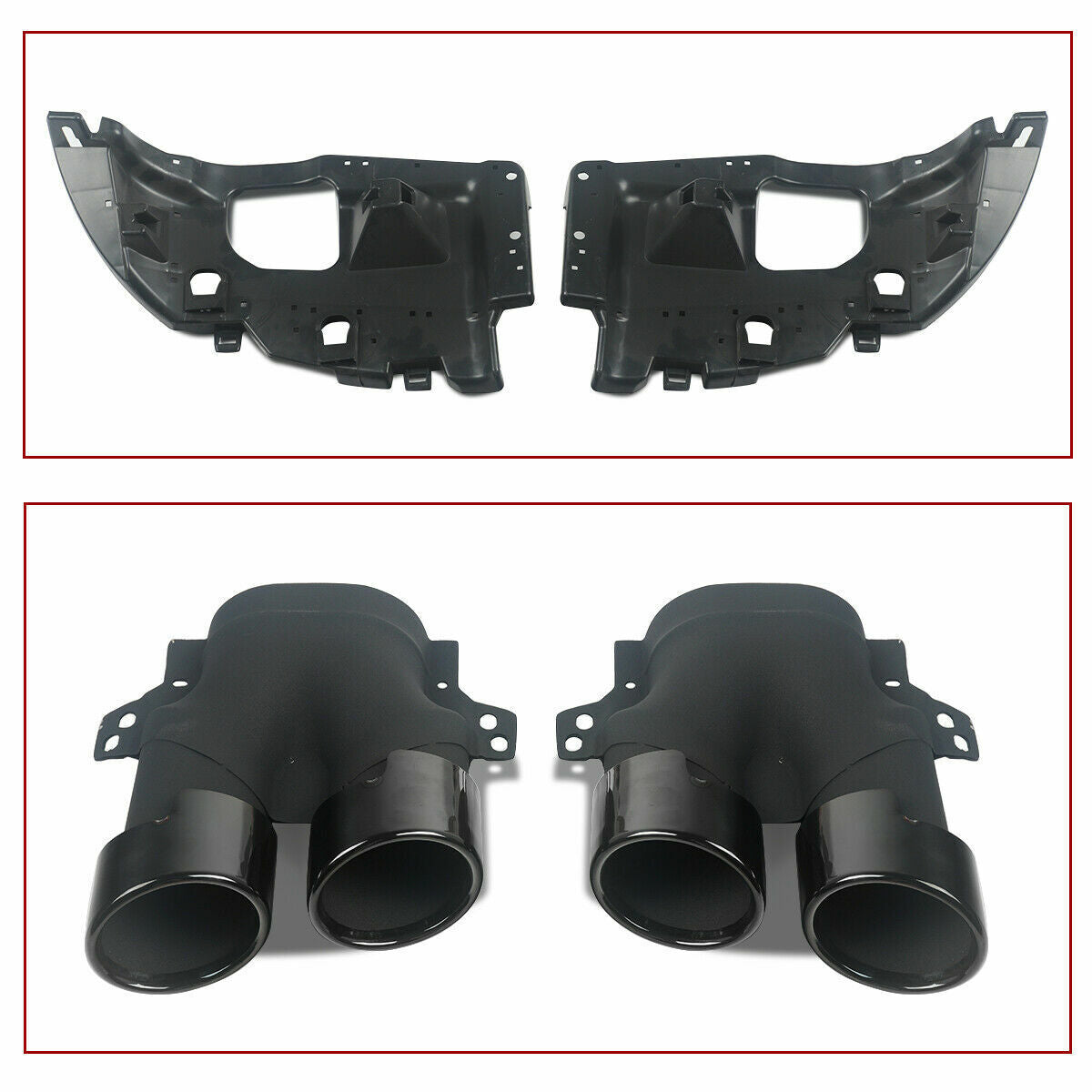 FOR MERCEDES E CLASS E53 REAR DIFFUSER LOOK COUPE C238 A238 CABRIOLET TAIL PIPE