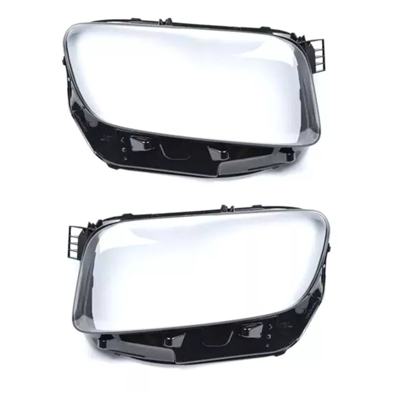 LEFT RIGHT SIDE PAIR HEADLIGHT LENS HEADLAMP COVER FOR MERCEDES GLB W247 2019-22