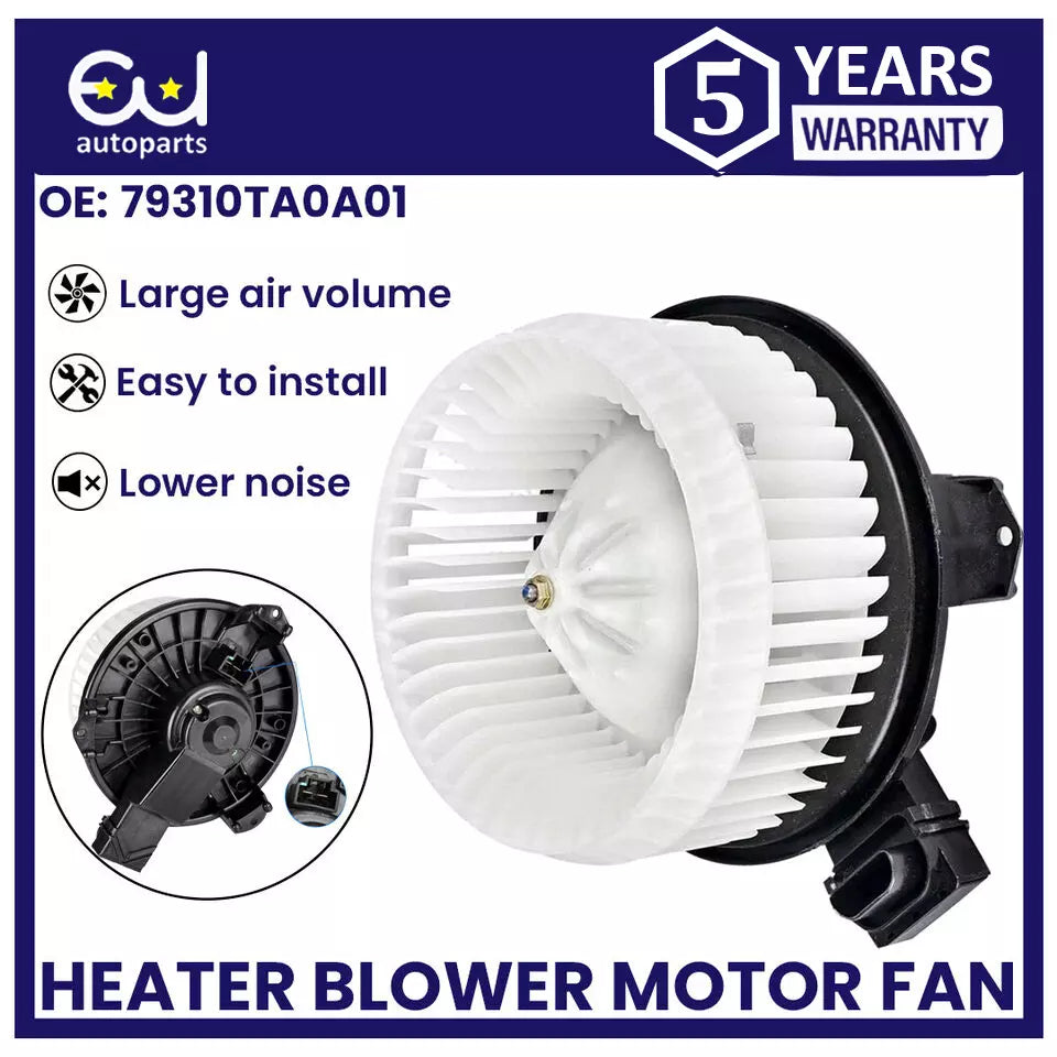 HEATER BLOWER MOTOR FAN FOR HONDA CR-V ACCORD JEEP COMPASS WRANGLER FJ CRUISER