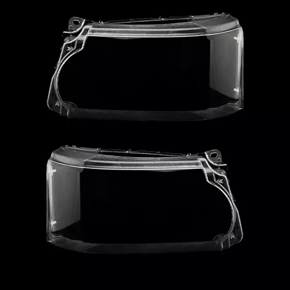 FOR RANGE ROVER SPORT L320 LEFT RIGHT SIDE PAIR HEADLIGHT LENS HEADLAMP COVER