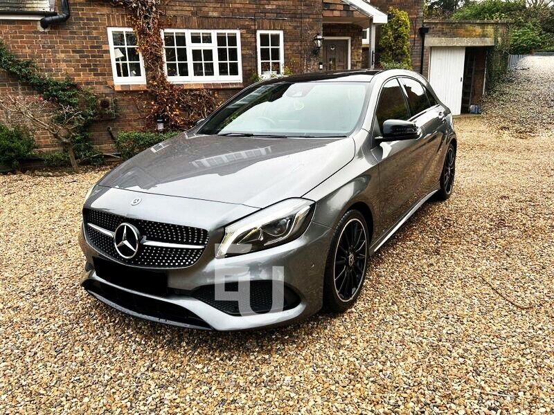 FOR MERCEDES A CLASS W176 FACELIFT DIAMOND CHROME SILVER GRILL GRILLE AMG 16-18