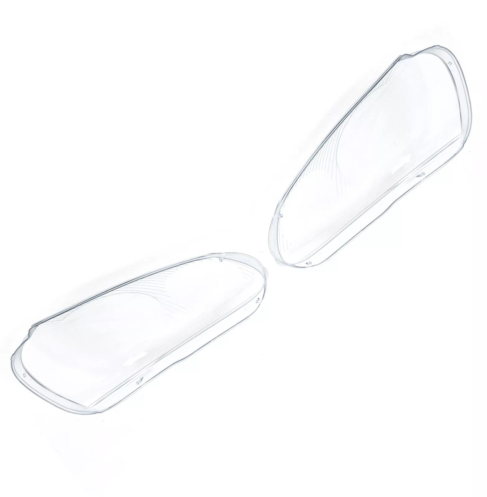 LEFT RIGHT SIDE PAIR HEADLIGHT LENS COVER LAMP FOR GOLF MK5 JETTA A5 2004-2009