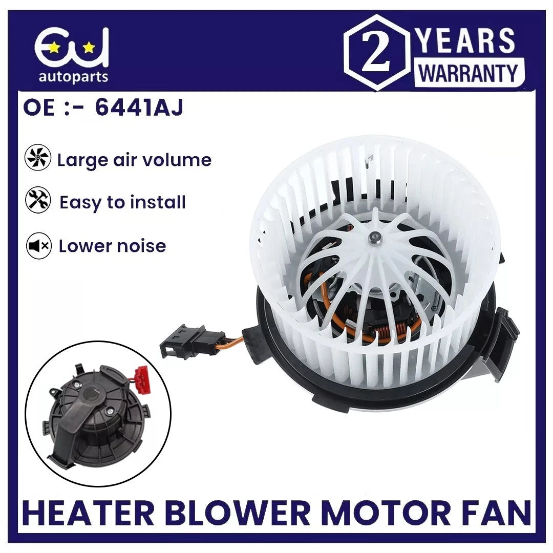 HEATER BLOWER MOTOR FAN FOR PEUGEOT 407 SW 2004-ON CITROEN C5 MK3 C6 2008-ON RHD